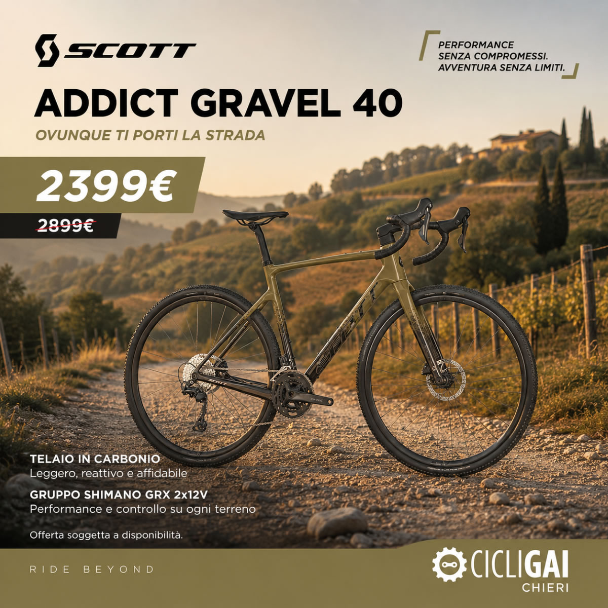 Promo Addict Gravel 40